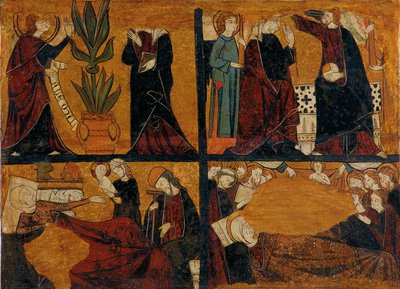 Annunciation, Nativity, Dormition and Coronation of the Virgin by Unbekannt Unbekannt